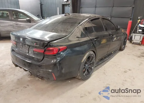 2021 BMW M5 z USA, uszkodzony, nr VIN WBS83CH07MCF93405